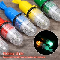 underwater deep drop led flashlight fish attracting indicator fish lure light bait fishing lamp fishing tools
