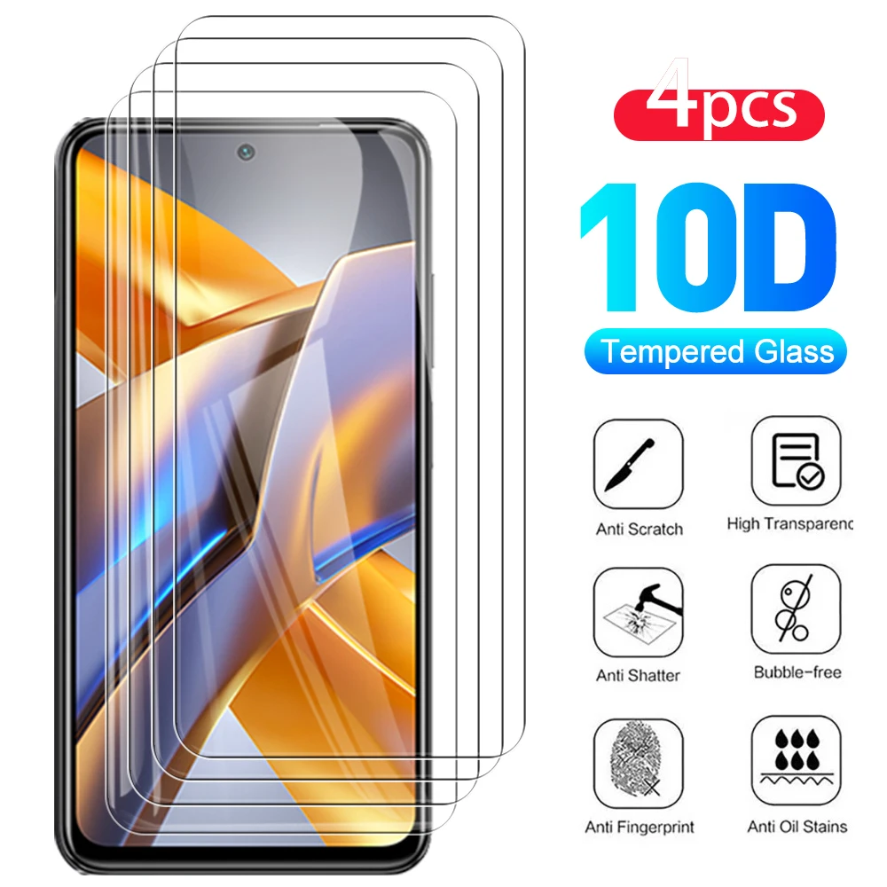 4 шт. 9H закаленный чехол Xiaomi Poco M5s 4G 6 43 &quotзащитное стекло для Xiomi Pocco M 5S Pocom5s