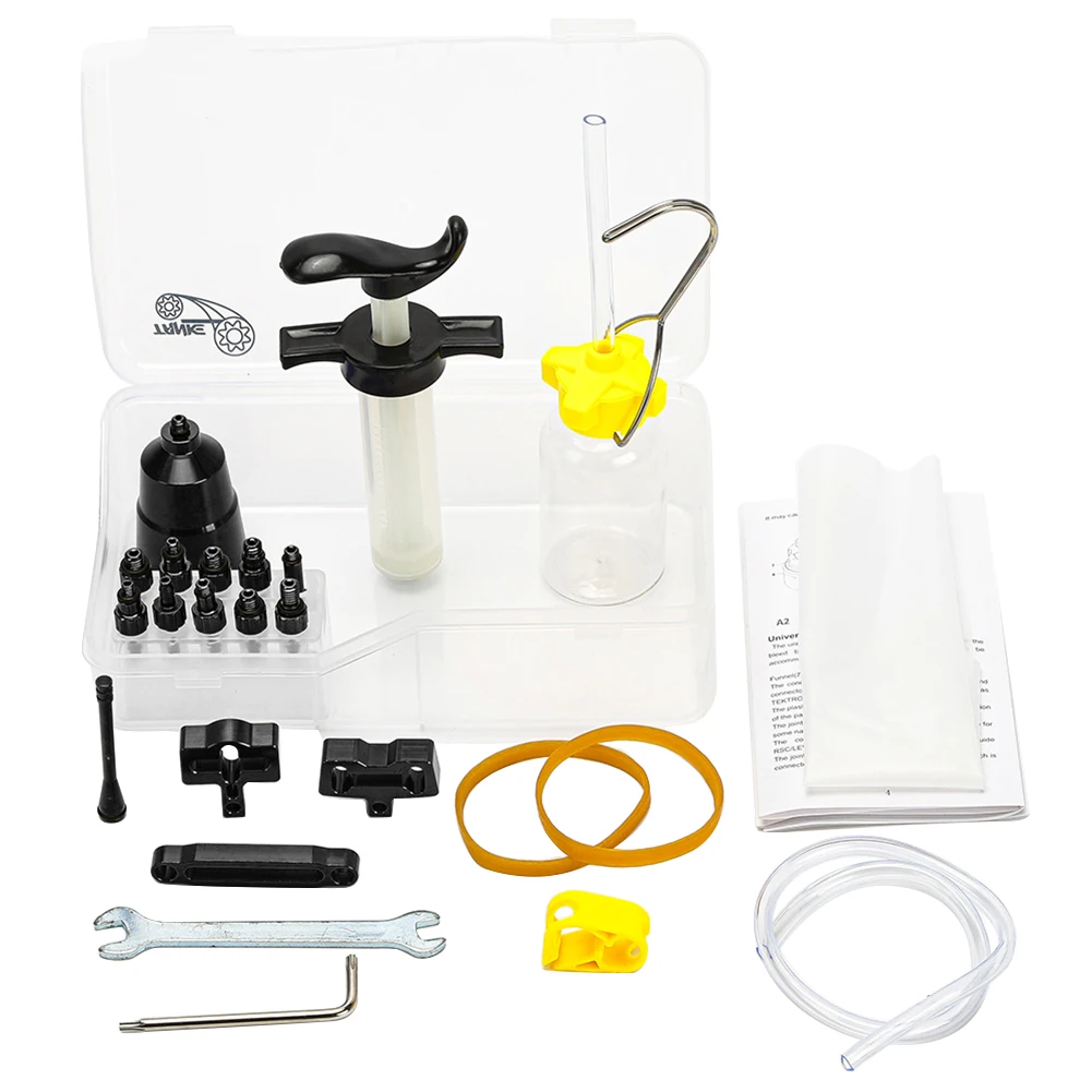 

Bicycle Hydraulic Disc Brake Oil Bleed Kit for SRA MAGUR Tektr MTB Road Bike Brake Oil Change Repair Tools