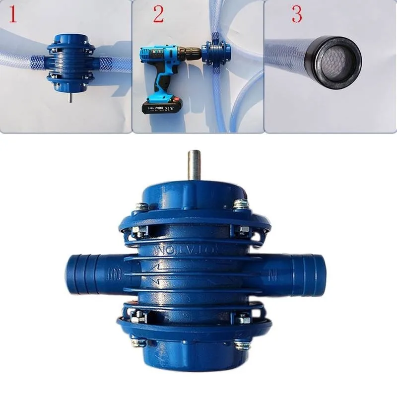 

Water Pump Heavy Duty Self-Priming Hand Electric Drill Home Garden Centrifugal Boat Pump High Pressure Water Pump