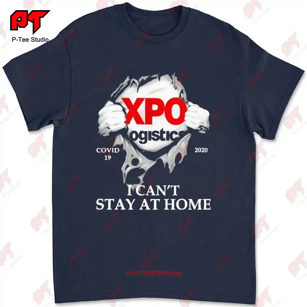 Blood Inside Me Xpo Logistics I Can't Stay At Home Футболка RPKT