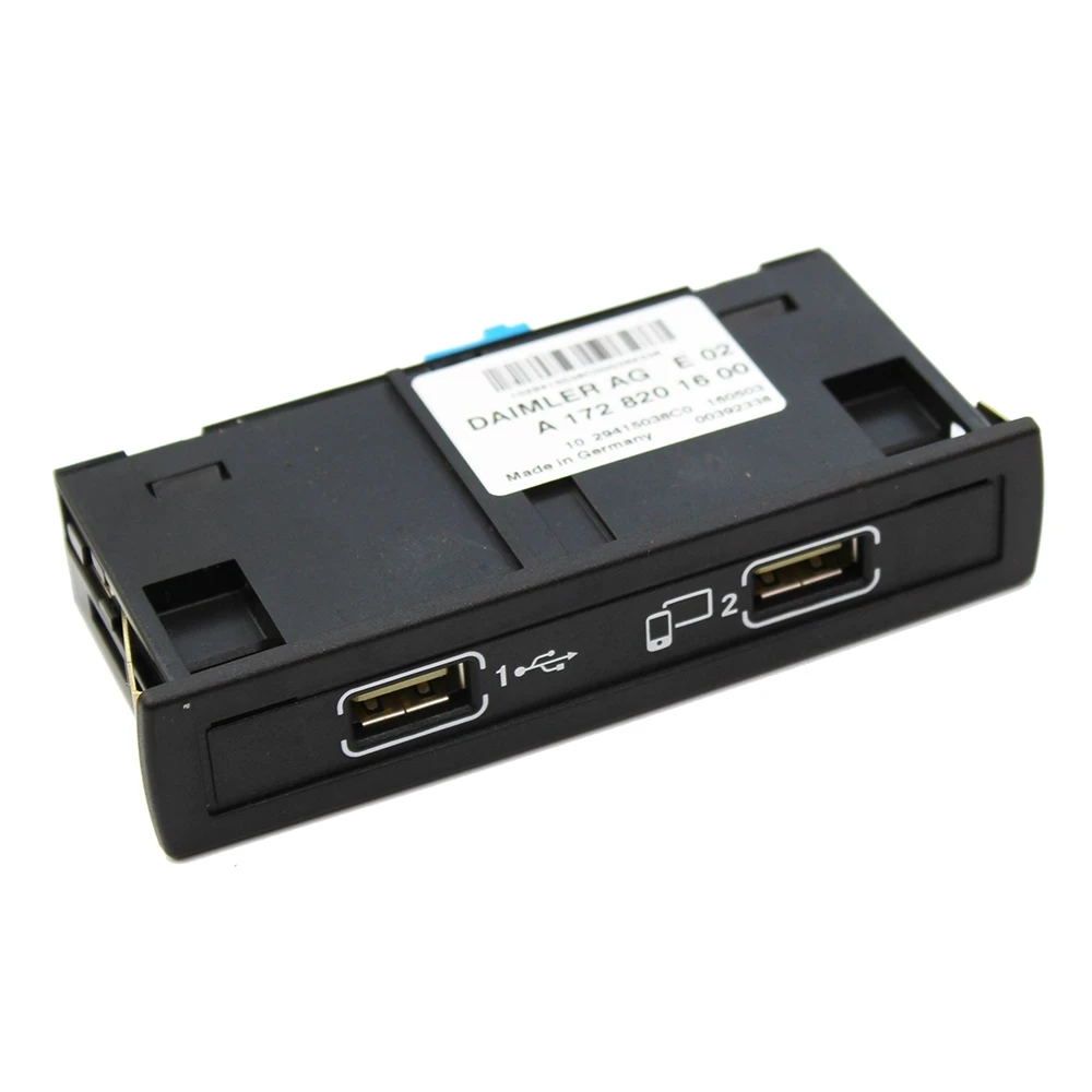 

A1728201600 Car USB Hub Integrated Line Interface Socket Connection Multimedia Box for Mercedes CLA200 GLA200 CLS GLE