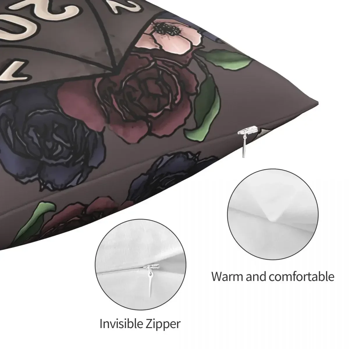 Настольная декоративная наволочка для украшения дивана стула в готическом стиле