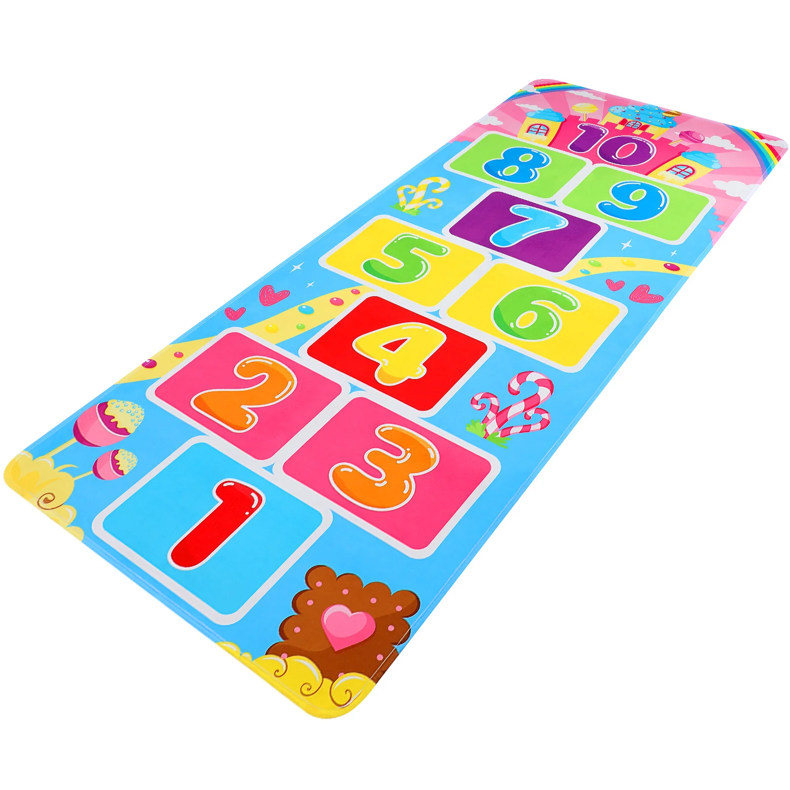 Rug Kids Room Activity Rug Kids Carpet Rainbow Rug Kids Room Rug Playroom Decor Hopscotch Mat