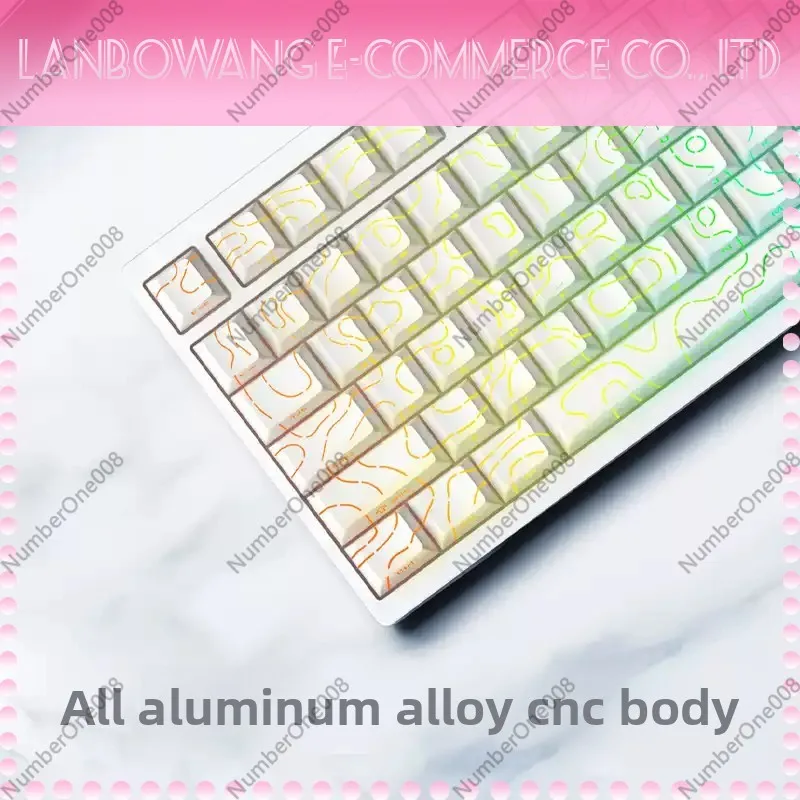 Фото Механическая клавиатура IROK MG75 PRO/MAX с магнитными переключателями, RGB-подсветкой, возможностью горячей замены, алюминиевая, Rt0.005, для ПК, подарки на заказ №3