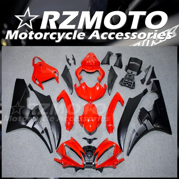 

Injection Mold New ABS Whole Fairings Kit Fit for YAMAHA YZF-R6 R6 06 07 2006 2007 Bodywork Set Black Red