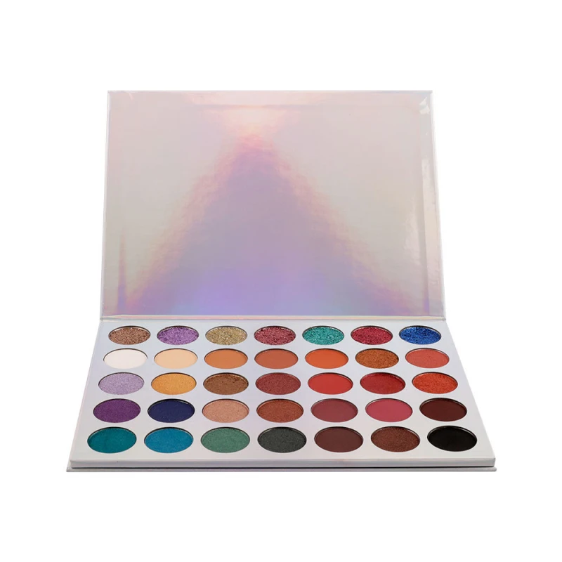 

35 Colors Eye MakeUp Cosmetic Highlight Eyeshadow Palette Matte Pearlescent Eye Shadow Waterproof Lasting Eyeshadow Beauty TSLM1