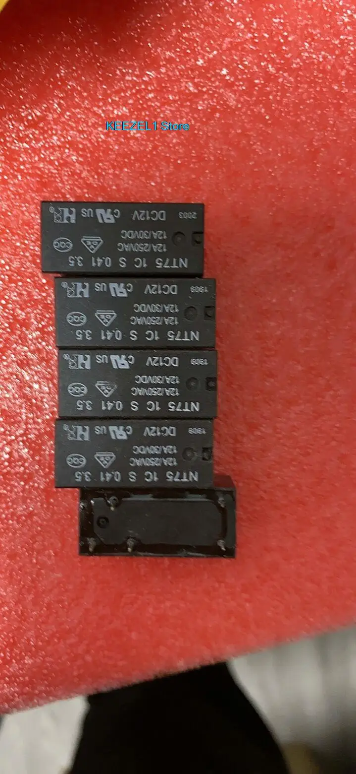 

Оригинальное реле NT75 1C S 0,41 3,5 DC12V 5 шт.-1 лот