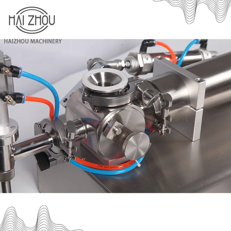 Горизонтальная полуавтоматическая машина HAIZHOU из нержавеющей стали с одним