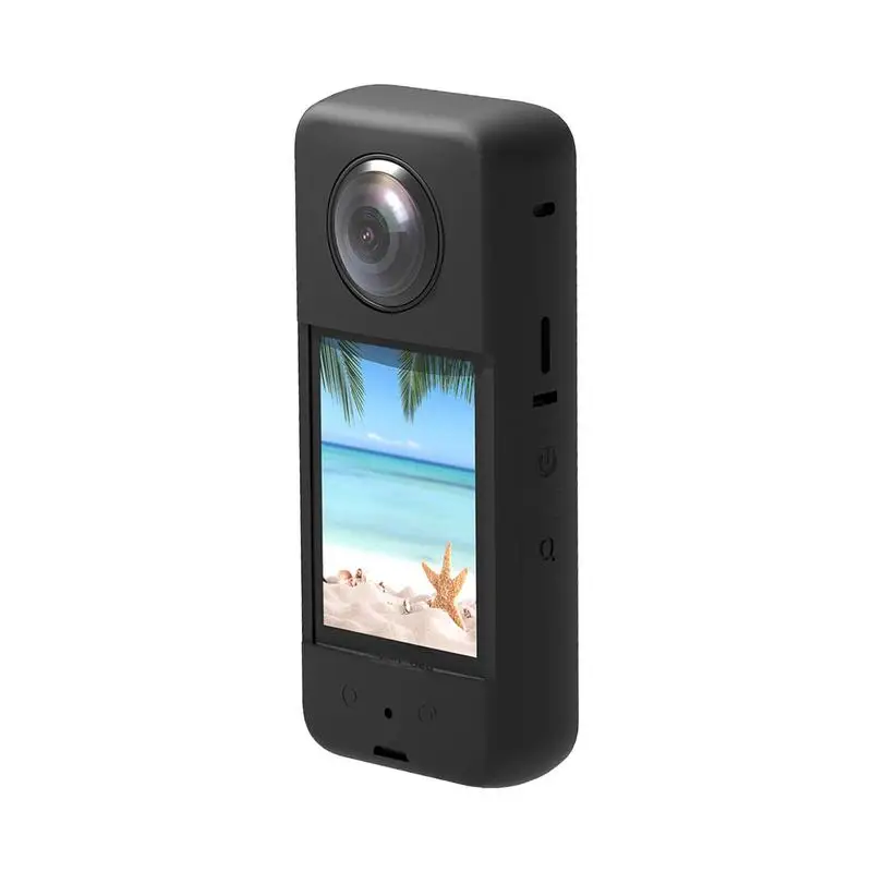 

For Instas 360 X3 Silicone Camera Case Anti-Drop Camera Cover Drop Protection Part Real Machine Mould Thickening Processing
