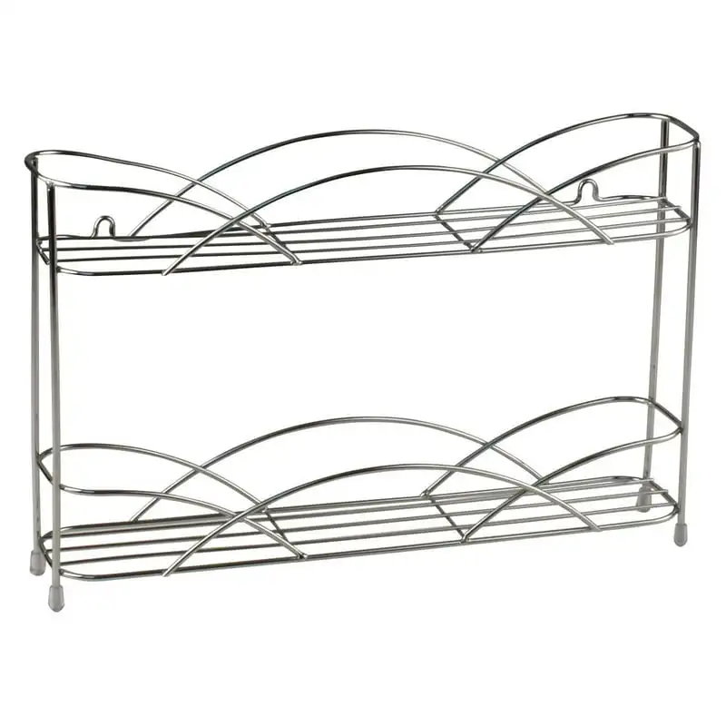

Countertop and Wall Mount 2 Tier Spice Rack