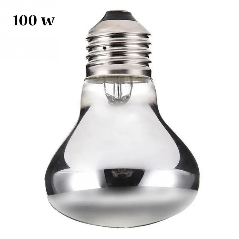 

Reptile Heat Lamp 50W 100W Reptile Pet Heating Light Lamp Bulb Emitter Lamp Night Heat Bulb IR Healthy Professional