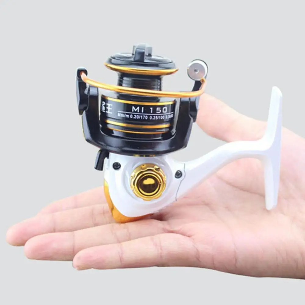 

Fishing Reels Mini Gear Ratio 4.8:1 10BB Folding Arm Spinning Reel Rock & Lure Fishing Tackle Fishing Tools