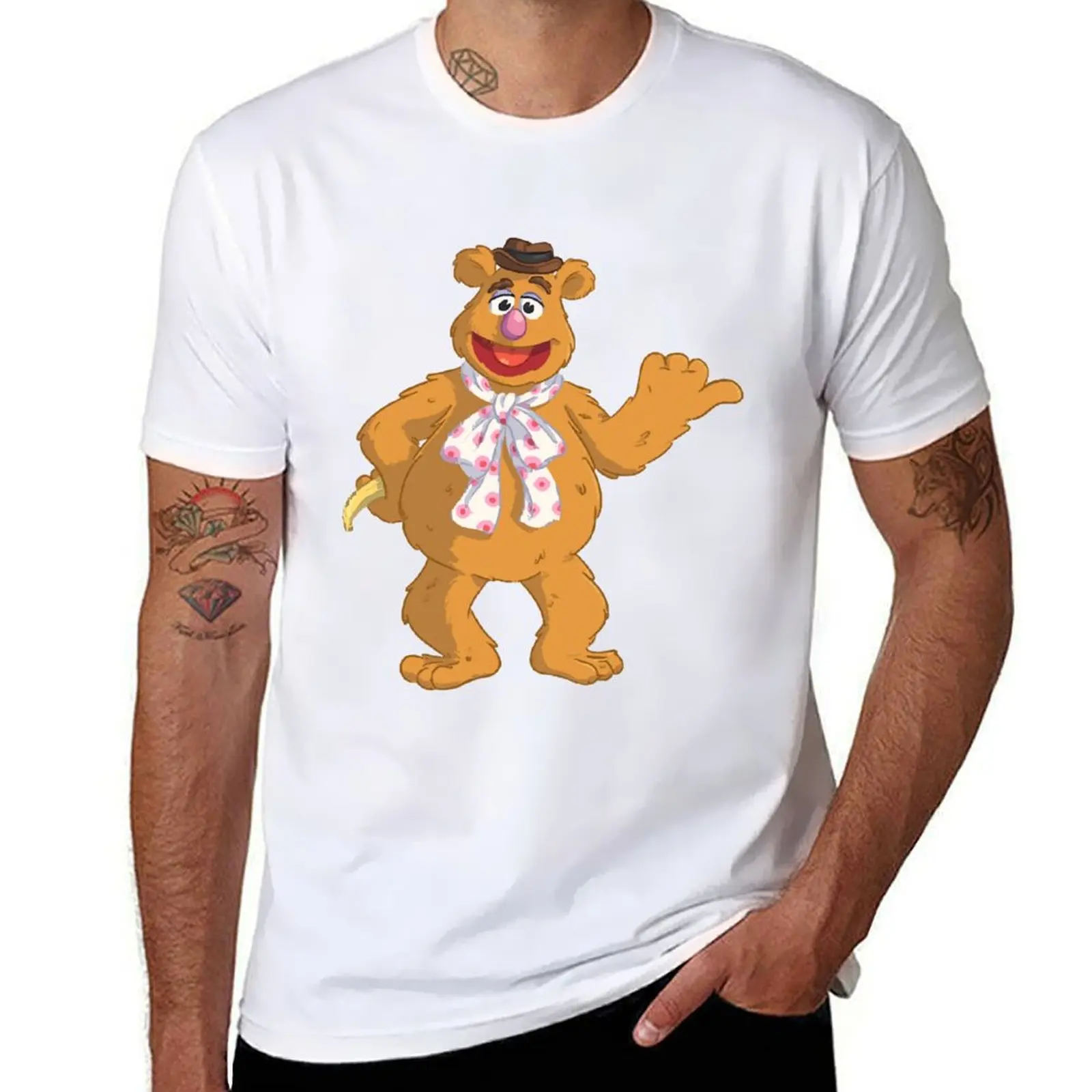 Футболка с медведем Fozzie роскошная футболка бутик одежды на день Святого