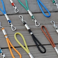 outdoor key chain carabiner anti lost hand rope stainless steel fixed buckle jewelry lanyard multi function key ring wholesale
