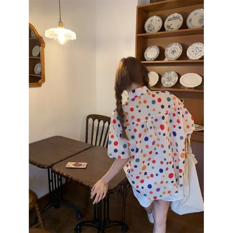 SweetLoose-FitDesign Повседневная рубашка для похудения уменьшающая возраст рубашки с