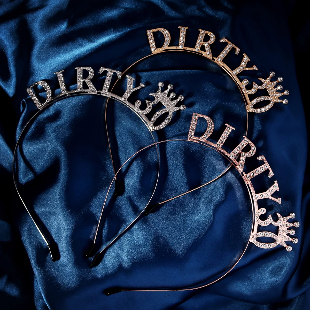 Модные аксессуары для волос в виде короны дня рождения