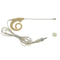 omnidirectional snail earset headset microphone for sennheiser sk100 ew100 ew300 ew500 g2 g3 g4 g5 3 5mm lock