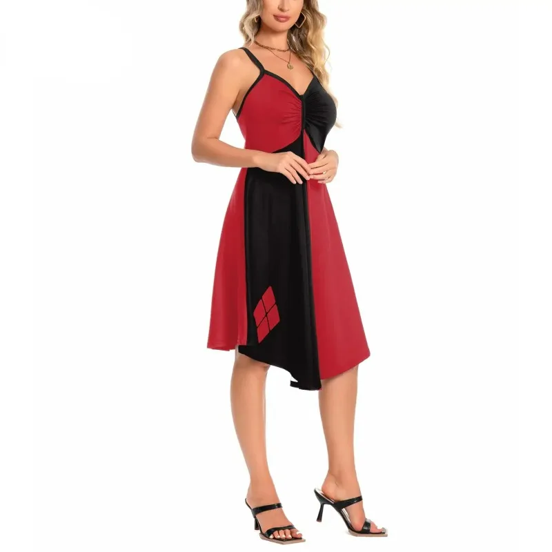 Платья клоуна Teanoon для фотографий тыква летучая мышь черная кошка женское