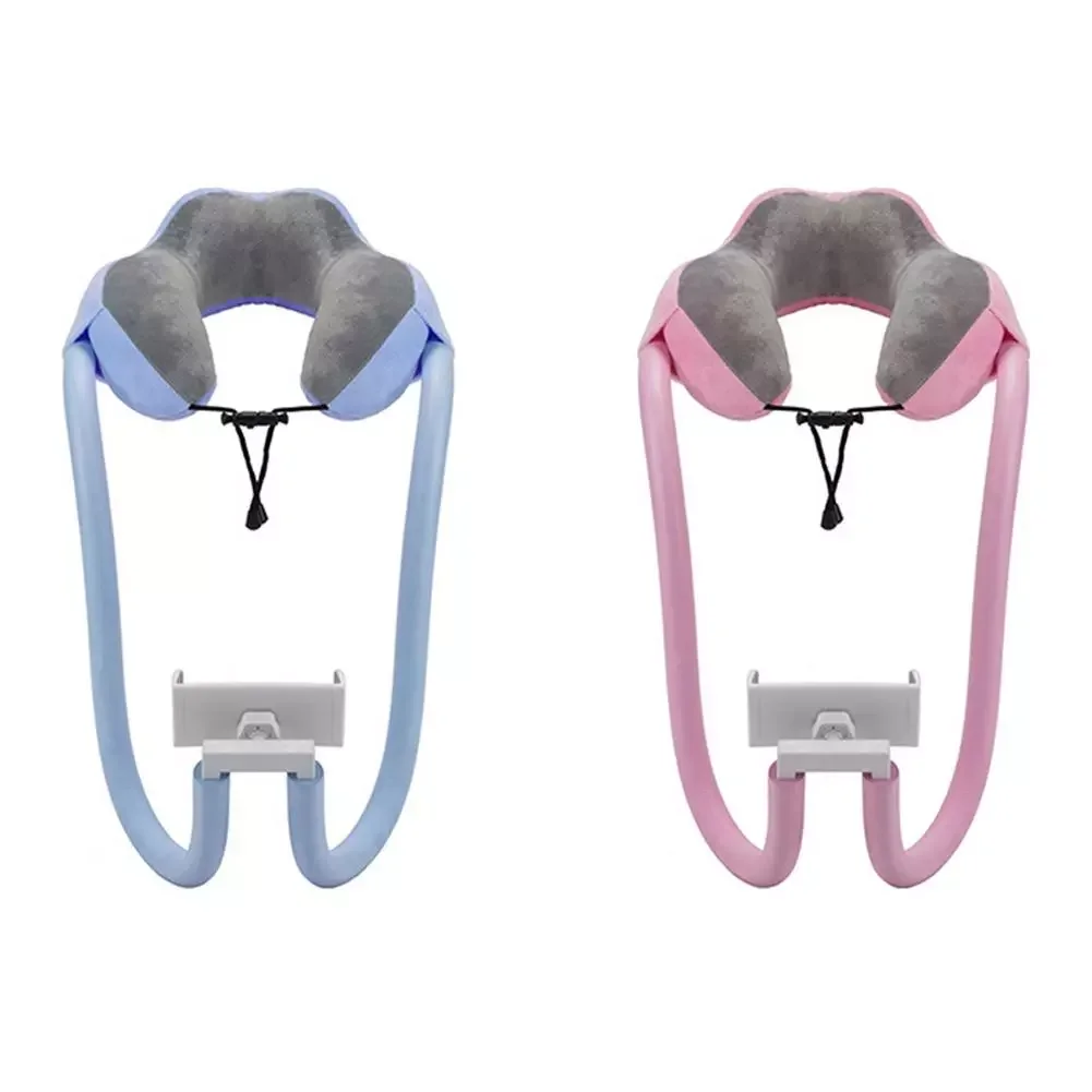 

NEW2023 Neck Pillow Stand With Lazy Support U-shaped Pillow Memory Foam Cervical Spine Tablet Computer Stands