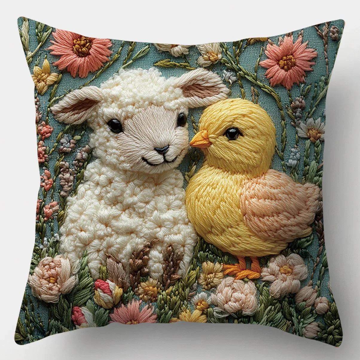 

Детская наволочка 45х45 см Easter Cartoon Pattern