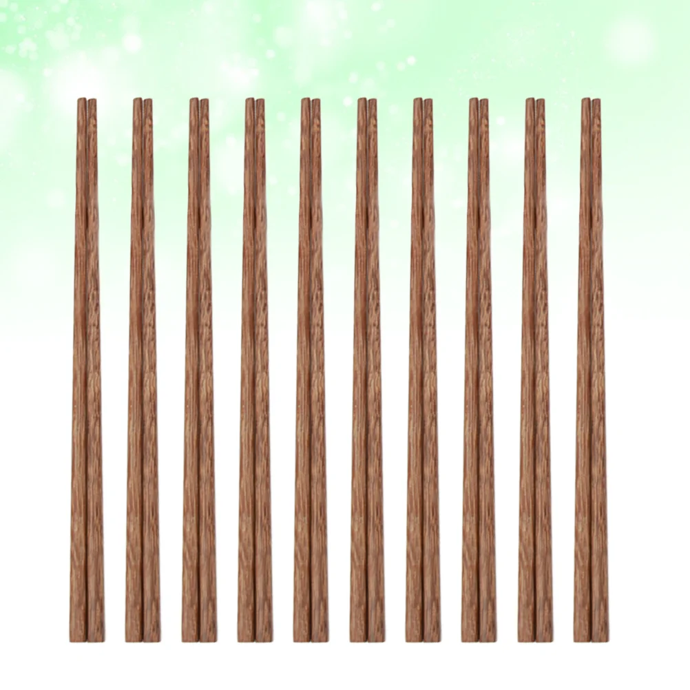 

10 Pair Chopsticks Home Chopsticks Chinese Wooden Chopsticks Wood Chopsticks Adults Chopsticks Japanese Wooden Chopsticks