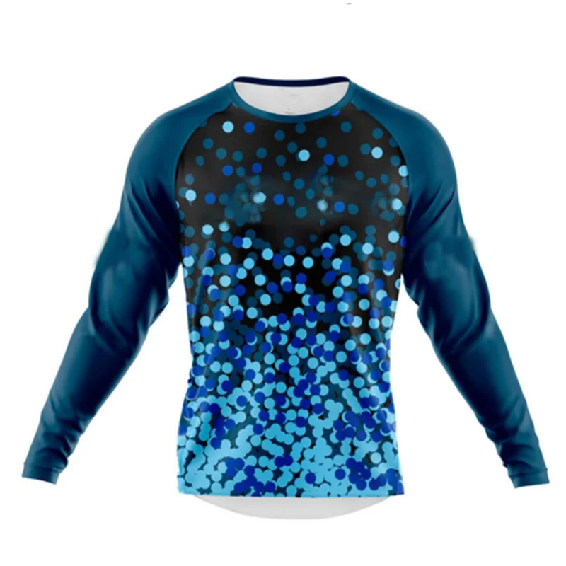 

Breathable Off-road Racing Clothes Long Sleeve Mtb Jerseys Bicycle Wear New Design Summer Autumn Men Cycling T-shirt Downhill