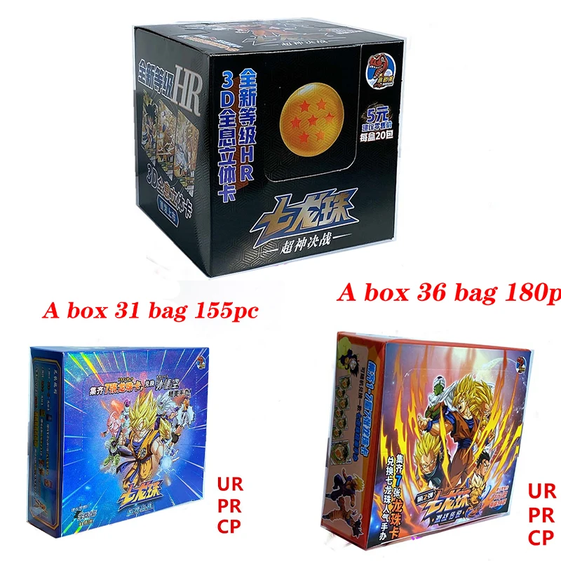 Dragon Ball Card Super God Showdown PR CP UR Bronzing Flash Cards Kakarotto Anime Figures Hero Card Classic Toys for Boys