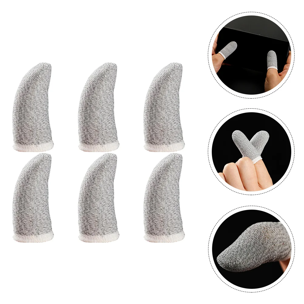 

Game Finger Cot Sweat-resistant Anti-sweat Cover Creative Protector Sleeve Thumb Gel Gloves