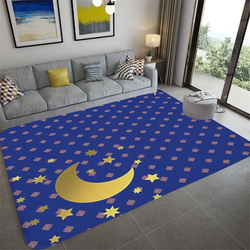 

Ramadan Printing Decorative Floor Mats Home Living Room Bedroom Room Decoration Carpet Indoor and Outdoor Corridor Door Mat