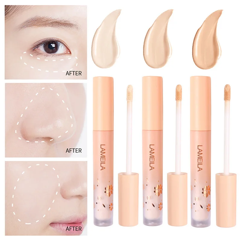 

Concealer Liquid Foundation Natural Make Up Effect Eyes Face Concealer Hydrating Light Smooth Compliant Long-lasting Cosmetics