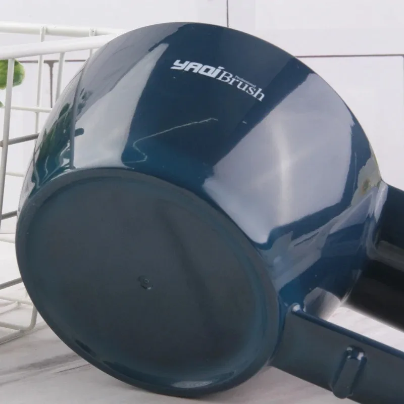 Yaqi Высококачественная темно-синяя цветная пластиковая чаша для бритья мужчин