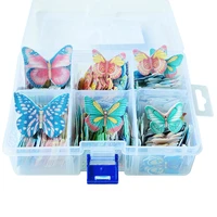 edible image cake edible wafer frosting sheet butterfly image 10sheetspack a4 size thickness 0 65mm