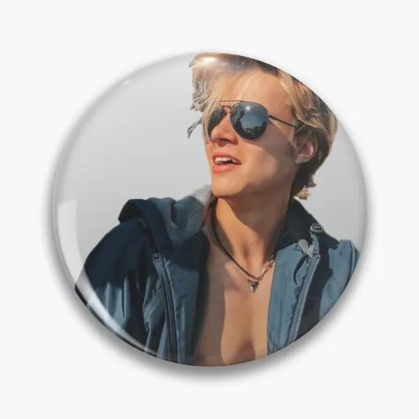 

Rudy Pankow Customizable Soft Button Pin Lapel Pin Decor Clothes Cartoon Brooch Metal Cute Fashion Hat Funny Collar Women