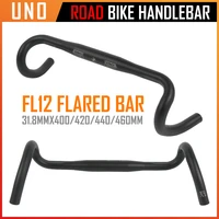 uno ultralight road bicycle flared bar outer drop bar bicycle handle 31 8x380400420440460mm racing gravel bike handlebar