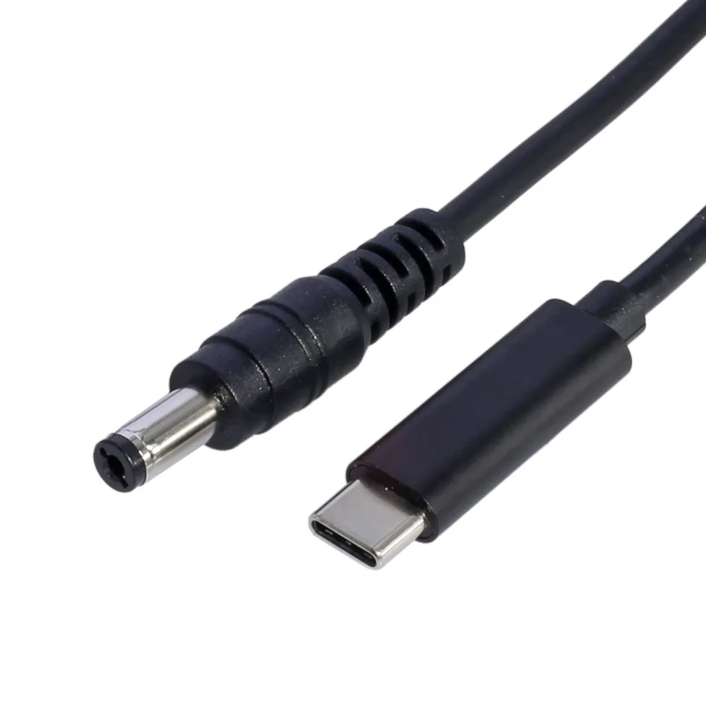 

1.5m USB 3.1 Type C to DC 5.5*2.1MM PD Emulator Trigger Charge Cable ,USB-C to 5521 100W cable 5A