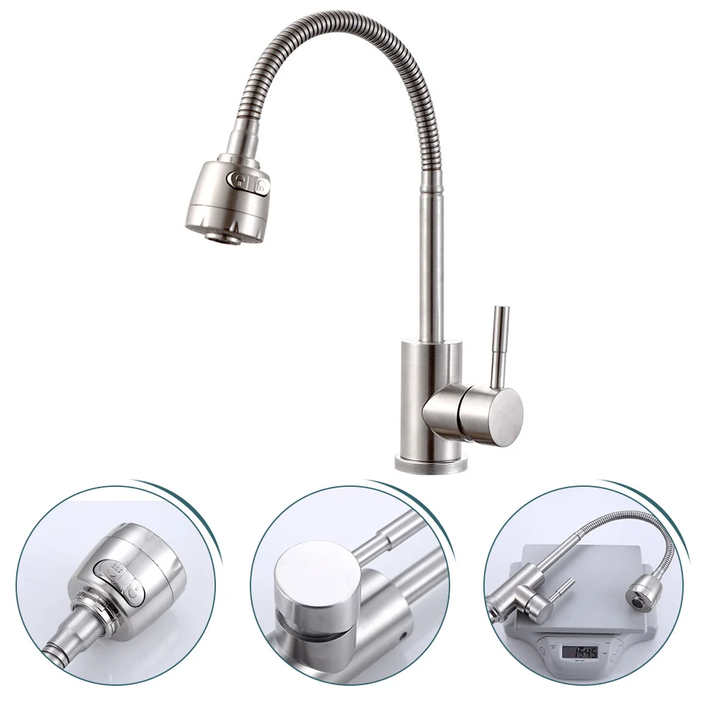 

Kitchen 360 Degree Flexible Nozzle Kitchen Sink Tap Kitchen