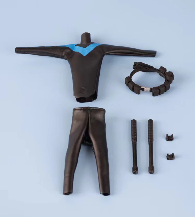 1/12 модное боди супергероя сине-красное оружие аксессуары на талию для 6-дюймовых