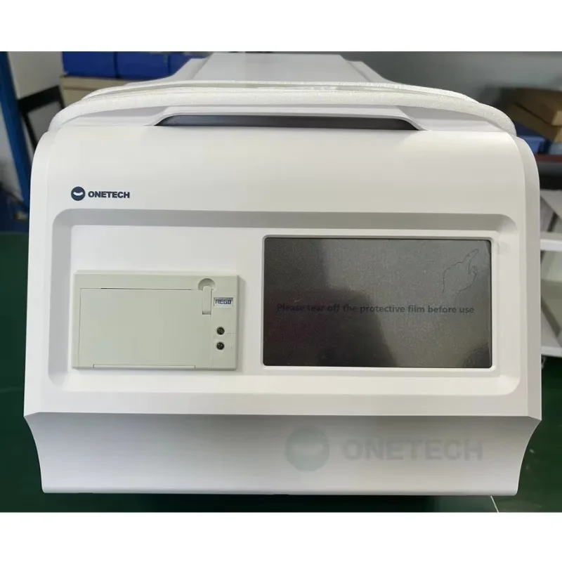 Фото Автоматический биохимический анализатор Onetech FC24 Easy Laboratory, 120 тестов/час, 7-дюймовый сенсорный экран, анализатор крови, цена №4