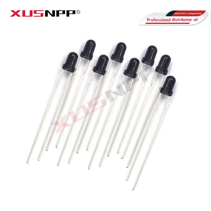 

100 шт Φ 3 мм 940nm IR приемная Диодная круглая трубка светодиодный