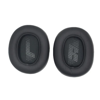 JBL 라이브 650BTNC 듀엣 헤드폰 커버, 블랙 귀마개, 660 E65BTNC, 2 개