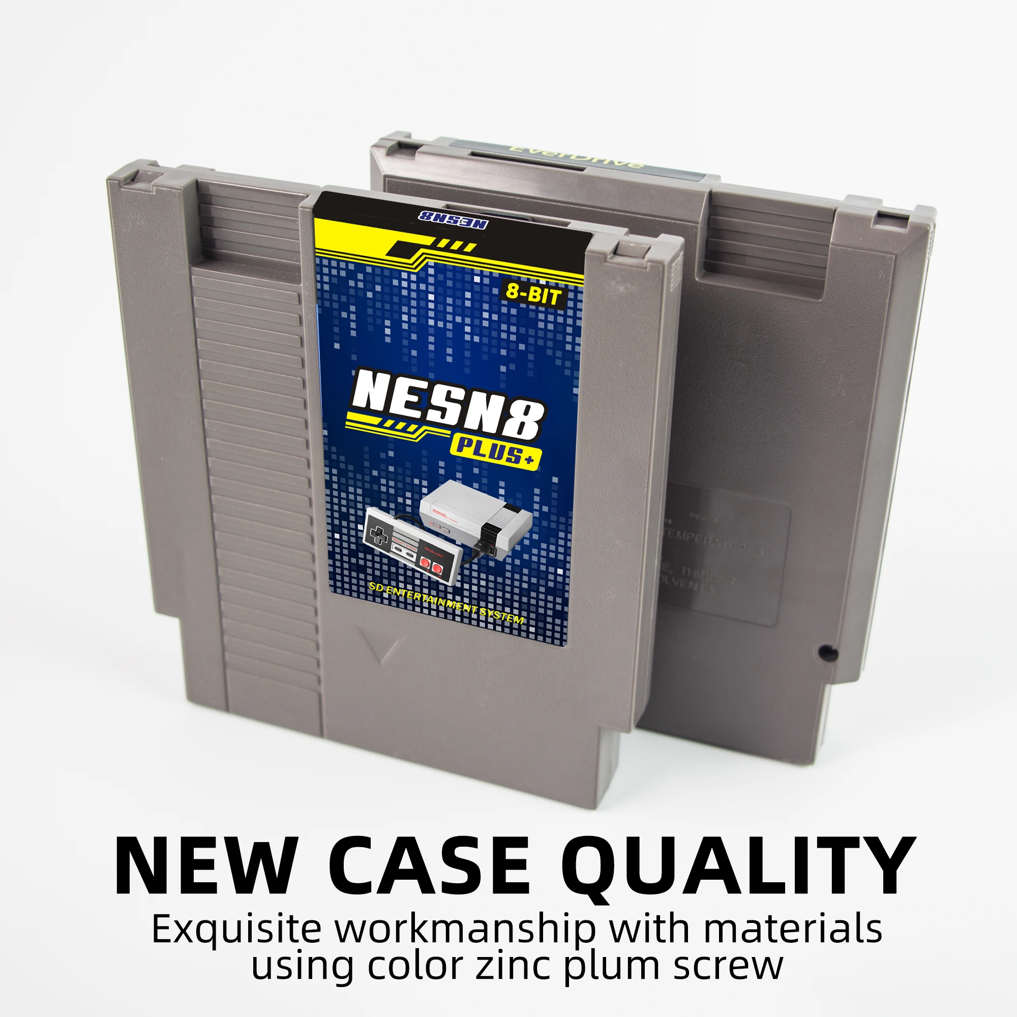 Картридж REMANK N8 Nes 3000-IN-1 NESN8 N8 Plus Nes для аксессуаров для игровой консоли 8-битный картридж NES N8 НОВЫЙ корпус (art.: 3920cc48bb816) - 3920cc48bb816