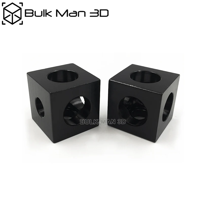 

Openbuilds Three Way Cube Corner Connector 20*20*20mm for V-Slot/C-Beam Aluminum Extrusions Profiles