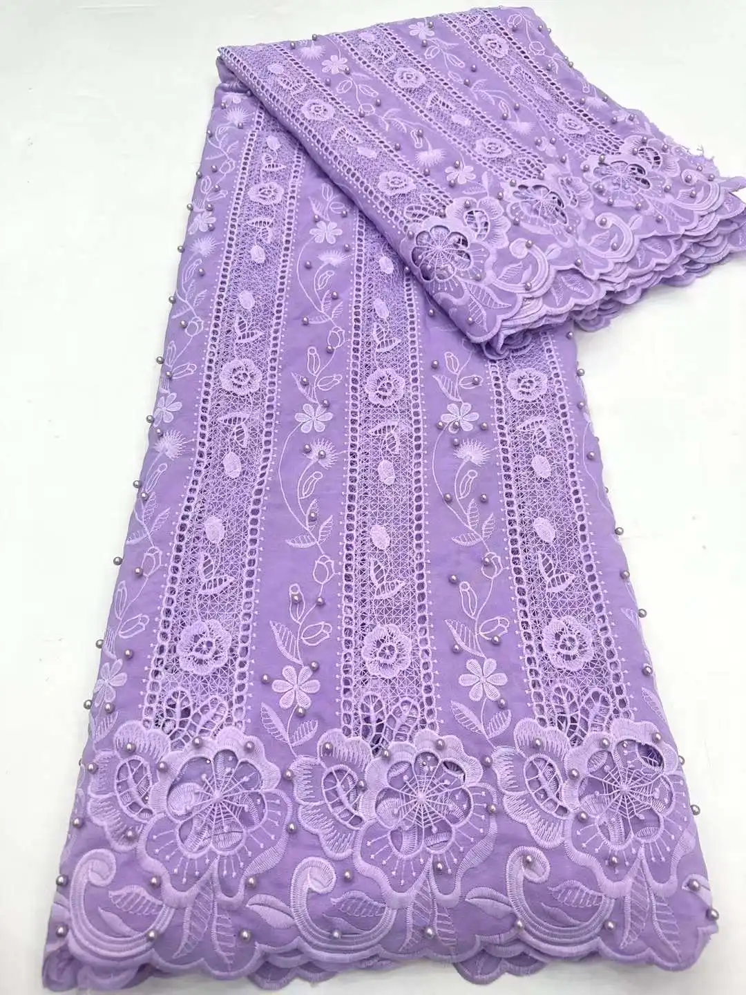 

Модная французская сетчатая Цветочная вышивка из бисера кружевная ткань с блестками африканская нигерийская ткань для свадебного платья