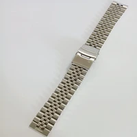 316l stainless steel strap 18mm 19mm 20mm 22mm 24mm 26mm 28mm 30mm strap bracelet solid buckle straight end fits all watches