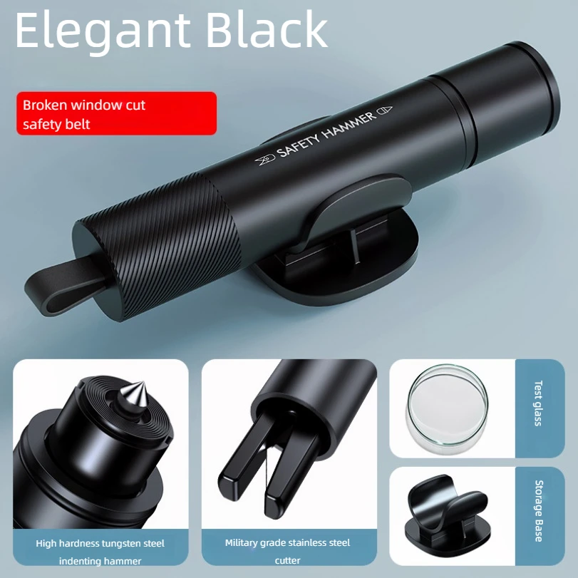 

Портативный безопасный молоток для сиденья, автоматический стекло, автомобильный оконный выключатель, спасательный инструмент для спасения, резак для ремней безопасности, молоток