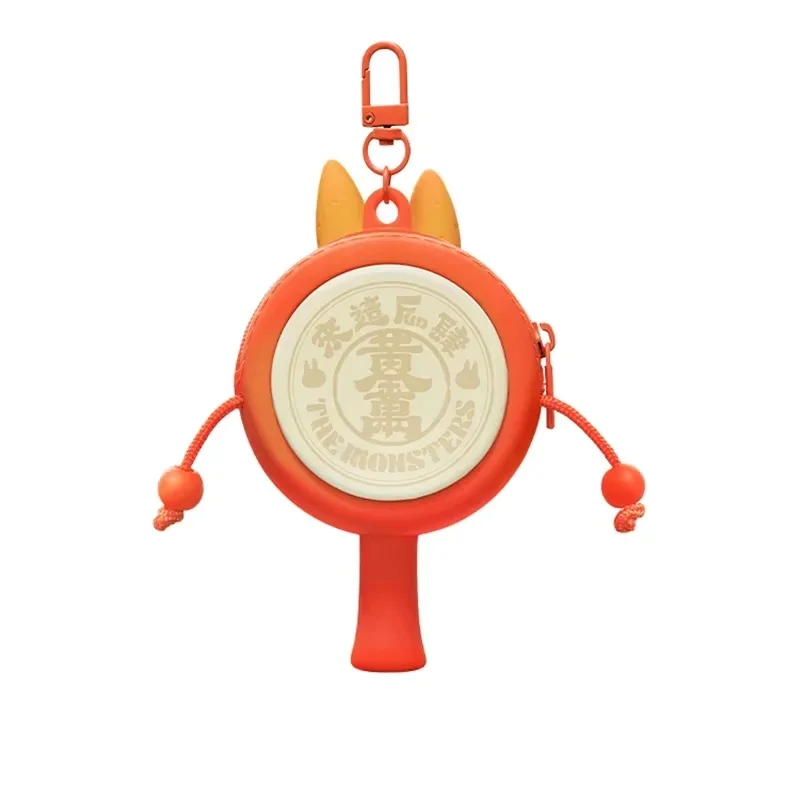 Аутентичные комплекты гарнитуры Labubu Monster Comes to Town фигурки героев милые аксессуары