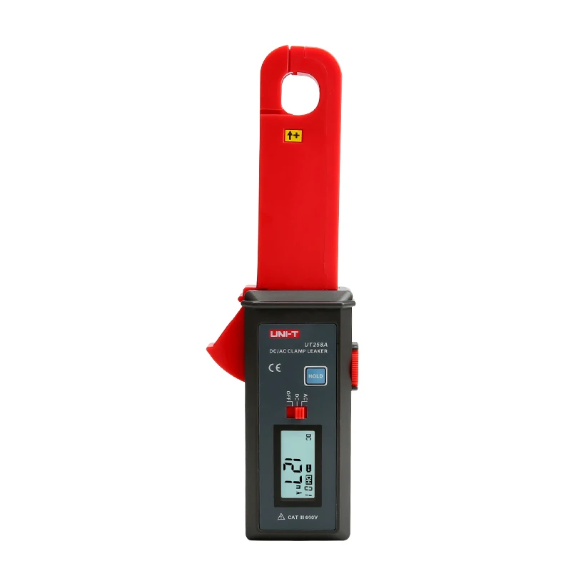 

UNI-T UT258A straight / AC clamp leakage current meter RS-232 data transmission automatic shutdown clamp meter