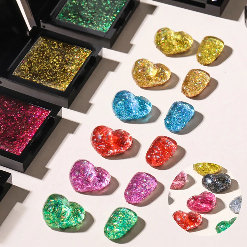 

5g/Bottle Non-Flow Solid Glitter Gel Nail Polish Soak Off Nail Polish Uv Gel Soak Off Nail Gel New Color UV Gel Polish Solid Gel