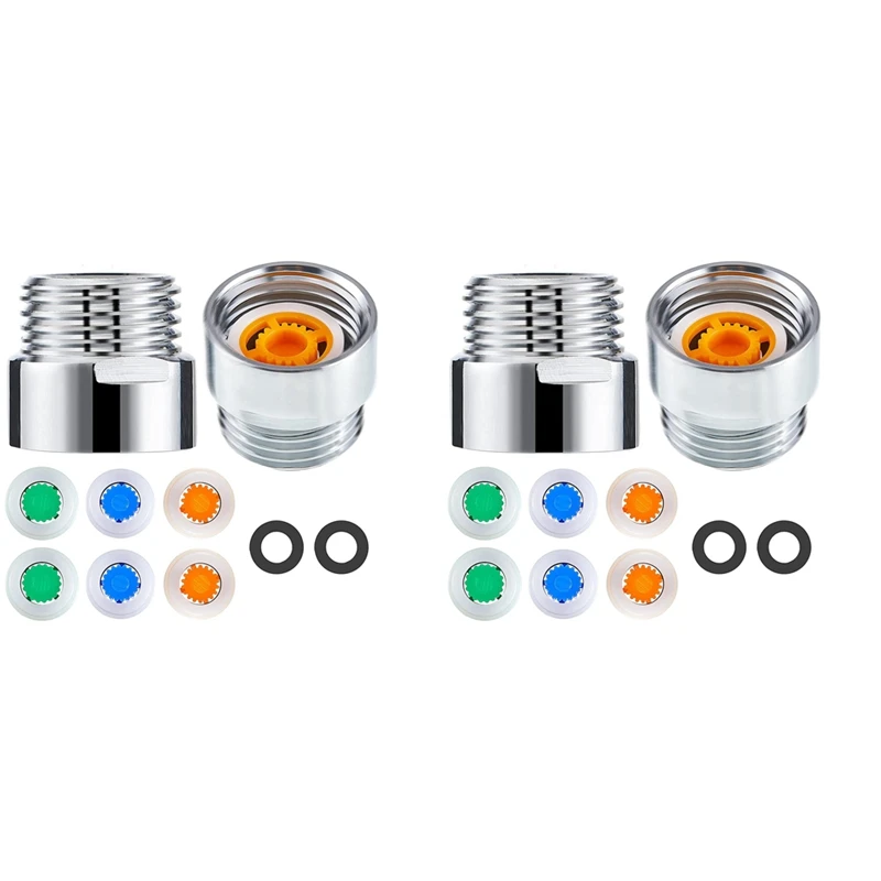 Набор ограничителей потока душа 16 шт. ограничитель воды резьба 1/2 дюйма размер 4 6